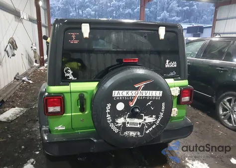 2020 Jeep Wrangler Unlimited Sport S 4X4 from USA, damaged, VIN 1C4HJXDG0LW104828